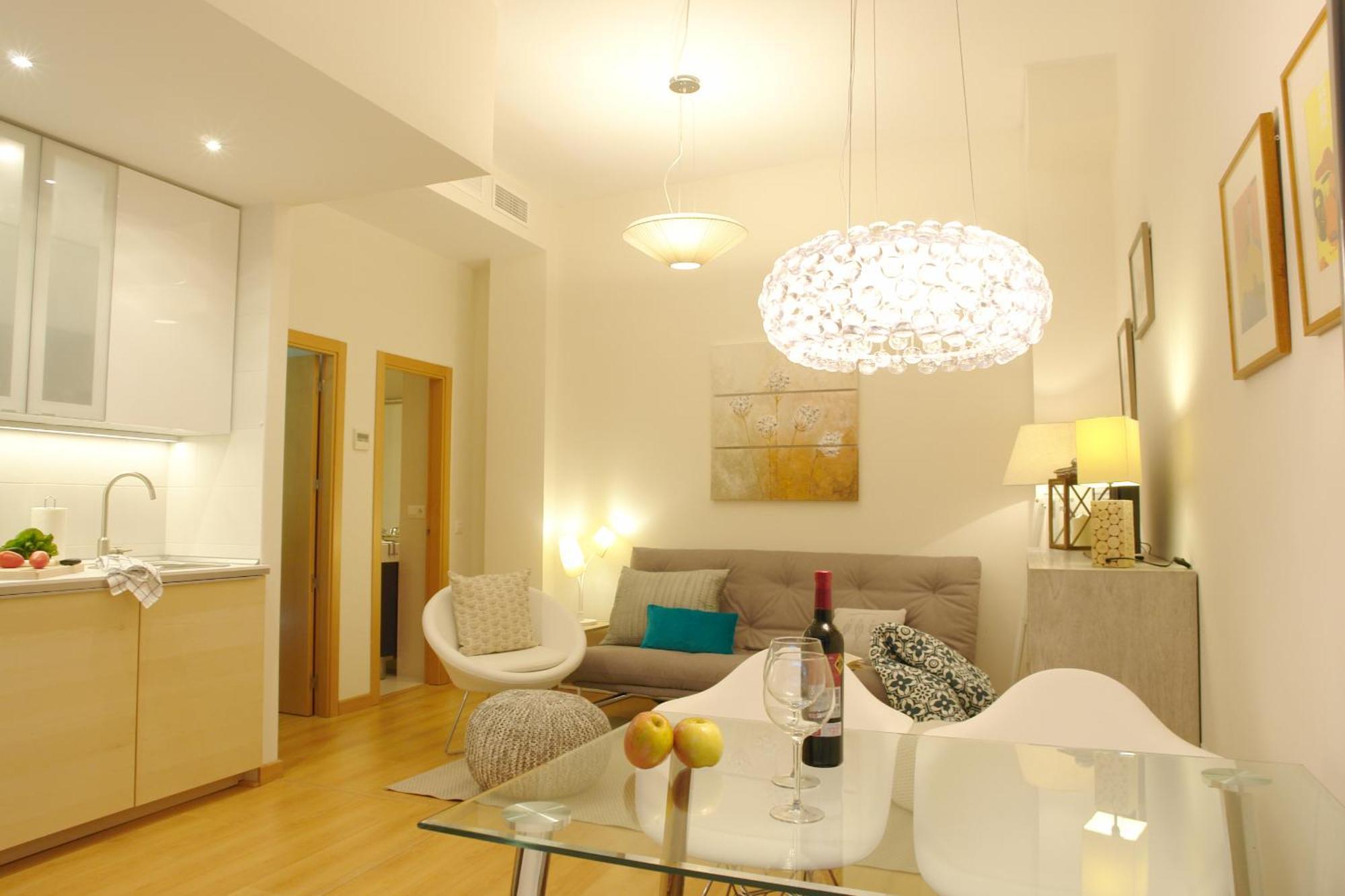 Moderno y Centrico Apartamento 1 dormitorio Málaga Exterior foto
