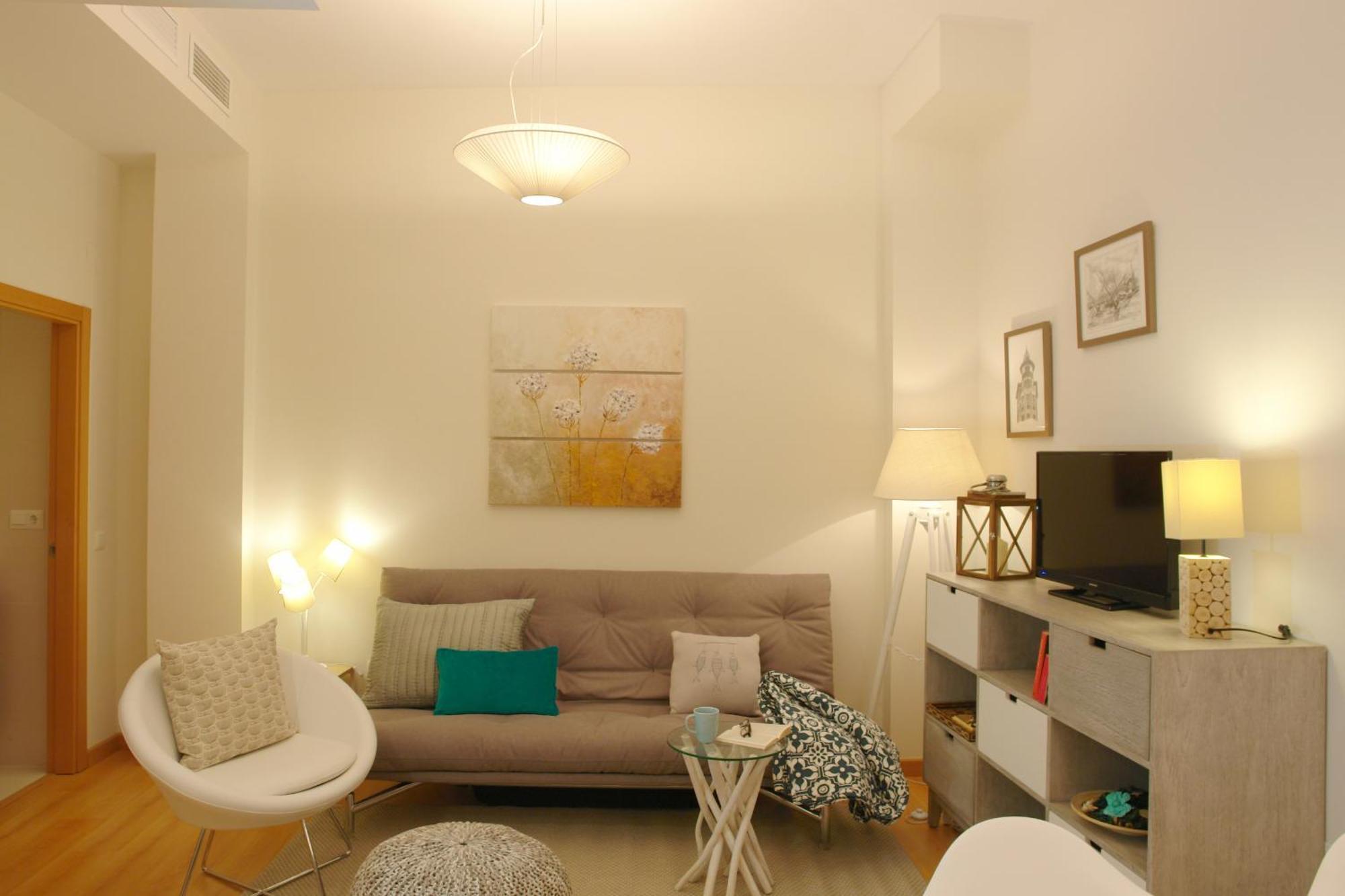 Moderno y Centrico Apartamento 1 dormitorio Málaga Exterior foto